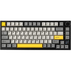 EPOMAKER Ajazz AK820 Pro 75% Gasket Teclado Mecánico Inalámbrico/Bluetooth/USB-C, Iluminación RGB, con TFT Pantalla y Foam