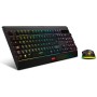 Krom KASIC TKL -NXKROMKASICTKL - Teclado Gaming Mecánico RGB Rainbow, Sin Teclado Numérico, Modo Juego, Anti-gohsting, Windows 7