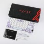 EPOMAKER Ajazz AK820 Pro 75% Gasket Teclado Mecánico Inalámbrico/Bluetooth/USB-C, Iluminación RGB, con TFT Pantalla y Foam