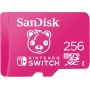 SanDisk 256GB tarjeta microSDXC para consolas Nintendo Switch hasta 100 MB/s UHS-I Class 10 U3