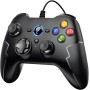 EasySMX Mandos PC - Controller PC PS3 con Cable 2M - Hall Trigger- Joystick con Doble Vibración - Turbo - Compatible con