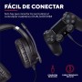 Trust Gaming Cascos PS4 y PS5 Auriculares de Gaming GXT 488 Forze-B, Licencia Oficial para Playstation, Micrófono Plegable,