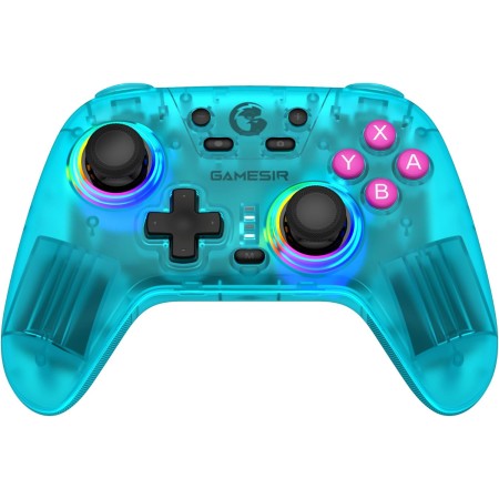 GameSir Nova Lite Controlador Inalámbrico, Conectividad Tri-modo, Joystick Gamepad para PC con Windows/Switch/Stem/iOS/Android,