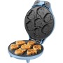 Bestron Gofrera para Mini-Cookies, Mini-Galletera con Motivos de Animales, Gofrera para Mini-Galletas, con Almohadilla para