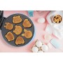 Bestron Gofrera para Mini-Cookies, Mini-Galletera con Motivos de Animales, Gofrera para Mini-Galletas, con Almohadilla para