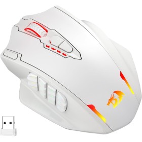 Redragon M913 Ratón inalámbrico para Juegos, 16000 dpi con Cable/inalámbrico RGB Gamer Mouse con 16 Botones programables,