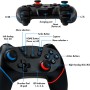 Zakgbxbig Mando Compatible Switch, Mandos Compatible Switch/Switch Lite/Switch OLED con Wake Up, Mando Pro Controller Mando pc