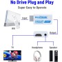 Mcbazel Adaptador Wii a HDMI con Cable HDMI de 1,5 m 1080P, Convertidor de Señal de Video y Audio Wii a 1080P Full HD con Jack