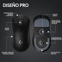 Logitech G PRO X SUPERLIGHT Ratón Gaming Inalámbrico, Captor HERO 25K, 25,600 DPI, Ultraligero con 63g, Peso Reducido, 5 Botones