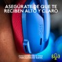 Logitech G435 Auriculares Inalámbricos LIGHTSPEED para Gaming,Ligeros, micrófono integrado, Batería de 18horas, Compatibles con