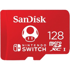 SanDisk 128 GB microSDXC Tarjeta de memoria para Nintendo Switch, hasta 100 MB/s UHS-I Class 10 U3