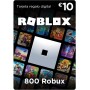 Tarjeta regalo de Roblox - 800 Robux [ordenador, móvil, tableta, Xbox One, Oculus Rift o HTC Vive]