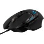 Logitech G502 HERO Ratón Gaming con Cable Alto Rendimiento, Captor HERO 25K, 25,600 DPI, RGB, Peso Personalizable, 11 Botones