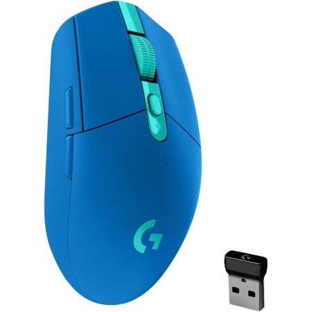 Logitech G305 LIGHTSPEED Ratón Gaming Inalámbrico, Captor HERO 12K, 12,000 DPI, Ultra-ligero, Batería de 250h, 6 Botones