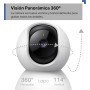 TP-Link TAPO C200 - Cámara IP WiFi 360° Cámara de Vigilancia FHD 1080p,Visión nocturna, Notificaciones en tiempo real, Admite