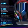 Fachixy FC100 Cascos Gaming para PS4/PS5/PC/Xbox One/Switch, Auriculares Gaming Cancelación de Ruido, Cascos con Microfono