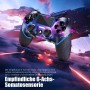 AceGamer Controlador Inalámbrico Para Ps4, Controlador De Juego Compatible Con Ps4/Pro/Slim/Pc, Con Turbobotón/Botón