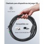 INIU Cable Link de 5m, Cable Link USB 3.0 a USB C con Meta Oculus Quest 3s, Quest 3 2 1, Quest Pro, Pico 4, PC Steam VR