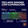 Trust Gaming GXT 835 Azor Teclado Retroiluminado, Disposición QWERTY Español, LED Iluminación, Teclado Alámbrico Gaming para