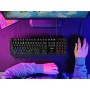 Trust Gaming GXT 835 Azor Teclado Retroiluminado, Disposición QWERTY Español, LED Iluminación, Teclado Alámbrico Gaming para