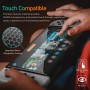 ivoler 4 Piezas Protector de Pantalla Compatible con Nintendo Switch OLED Modelo 7 pulgadas 2021 Modelo, Incluye Marco de