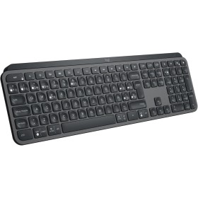 Logitech MX Keys S Teclado inalámbrico, Perfil Bajo, Escritura Fluida Precisa Silenciosa, Teclas Programables, Iluminación,