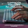 Logitech MX Keys S Teclado inalámbrico, Perfil Bajo, Escritura Fluida Precisa Silenciosa, Teclas Programables, Iluminación,