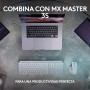 Logitech MX Keys S Teclado inalámbrico, Perfil Bajo, Escritura Fluida Precisa Silenciosa, Teclas Programables, Iluminación,