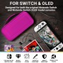 Orzly Estuche de Transporte Compatible con Switch OLED y Consola Switch Original - Estuche Protector de Viaje portátil rígido