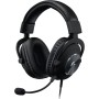 Logitech G Pro X SE, auriculares con micrófono y cable para gaming: micrófono desmontable, DTS Headphone:X 7.1, DAC USB