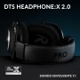 Logitech G Pro X SE, auriculares con micrófono y cable para gaming: micrófono desmontable, DTS Headphone:X 7.1, DAC USB