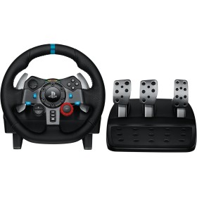 Logitech G29, Driving Force Volante de Carreras y Pedales, Force Feedback, Aluminio Anodizado, Palancas de Cambio, Enchufe Eu,