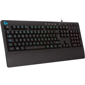 Logitech G213 Prodigy Teclado Gaming con Reposamuñecas, RGB LIGHTSYNC, Teclas Retroiluminadas y Personalizables, Resistente a