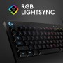 Logitech G213 Prodigy Teclado Gaming con Reposamuñecas, RGB LIGHTSYNC, Teclas Retroiluminadas y Personalizables, Resistente a