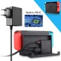 ECHTPower Cargador para Nintendo Switch, Adaptador de Corriente de Carga Rápida USB Tipo C, Compatible con Modo TV/Switch