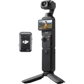 DJI Pack para Creadores Osmo Pocket 3, cámara con CMOS 1'' y 4K/120 fps, estabilización en 3 Ejes, Seguimiento de