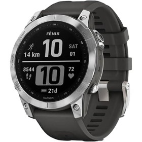 Garmin fēnix ​​7 - Reloj GPS multideporte con pantalla táctil y funciones superiores, frecuencia cardíaca, mapas y música, Gris