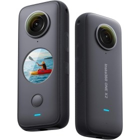 Insta360 One X2 - 5.7K Cámara de 360 Grados con estabilización, Resistencia al Agua IPX8, Efecto Selfie Stick Invisible,