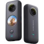 Insta360 One X2 - 5.7K Cámara de 360 Grados con estabilización, Resistencia al Agua IPX8, Efecto Selfie Stick Invisible,