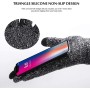 TRENDOUX Guantes Invierno Hombre termicos Mujer - Guantes tactiles movil Smartphone, Ciclismo Moto Bici Correr Aire Libre para