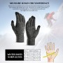 TRENDOUX Guantes Invierno Hombre termicos Mujer - Guantes tactiles movil Smartphone, Ciclismo Moto Bici Correr Aire Libre para