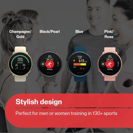 Polar Ignite 2 - Smartwatch Fitness con GPS, Pulso óptico de muñeca, guía Personalizada de Entrenamientos, recuperación y