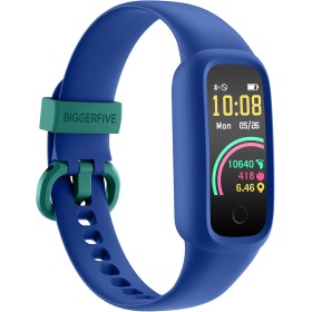 BIGGERFIVE Vigor 2 L Reloj Fitness para Niños y Niñas de 5 a 15 Años, Rastreador de Actividad, Monitor de Frecuencia Cardíaca y