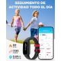 BIGGERFIVE Vigor 2 L Reloj Fitness para Niños y Niñas de 5 a 15 Años, Rastreador de Actividad, Monitor de Frecuencia Cardíaca y