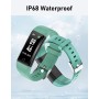 GRV Pulsera de Actividad Sin Bluetooth, Pulsera Actividad Inteligente No App con Impermeable IP68 Monitor de Sueño Podómetro