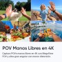 Insta360 GO 3S Blanco (64 GB) - Cámara Vlogging 4K, POV Manos Libres, Móntala Donde Quieras, Estabilización, 140 Min de batería,