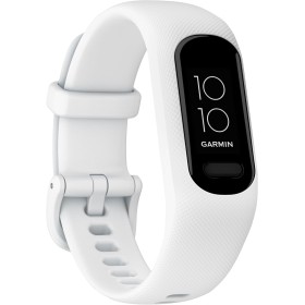 Garmin vívosmart 5 - Pulsera de actividad con puntuación del sueño, funciones de seguridad, asistencia y deportes, Blanco, Talla