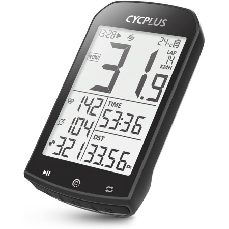 CYCPLUS GPS Computadora para Bicicleta Velocímetro y odómetro para Bicicleta Ant + Computadora para Ciclismo inalámbrica