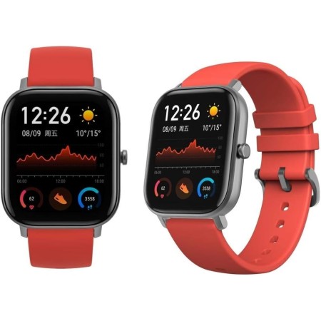 Amazfit Gts Reloj Smartwactch Deportivo | 14 Días Batería Gps+glonass Sensor Seguimiento Biológi, Unisex Adulto, Gris (Grey),