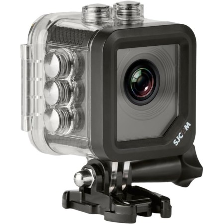 SJCAM Cámara de Acción C300 4K 30fps, 1,33'' Doble Pantalla táctil, Cámara Subacuática Deportiva, 2.4G/5G WiFi para Casco, 6